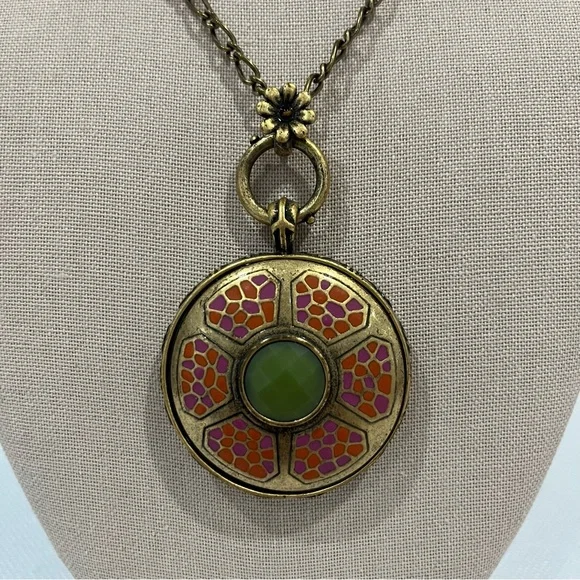 Lucky Brand VINTAGE Medallion Necklace - Picture 5 of 7